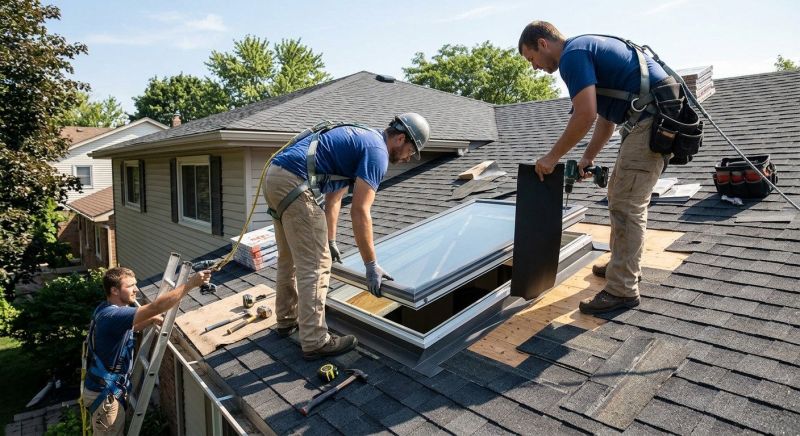 Roof Skylight Installation in Redmond, WA